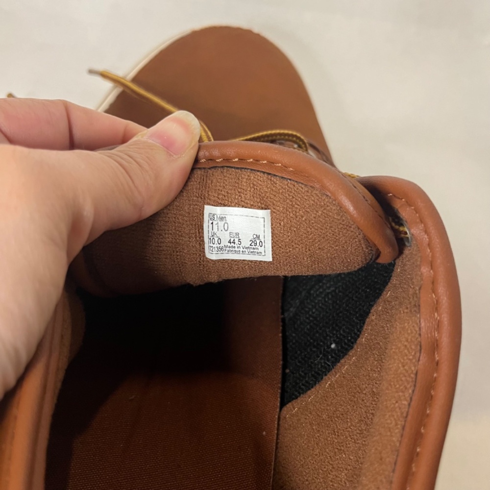 Vans Mens Atwood Leather Brown Sneakers Skateboard Tennis Shoes Size US 11 - Picture 10 of 10